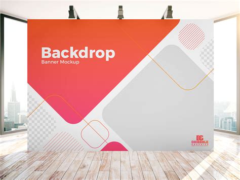 Backdrop Template Free Download